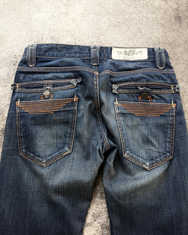 TAVERNITI "SHADOW INDIGO" DENIM