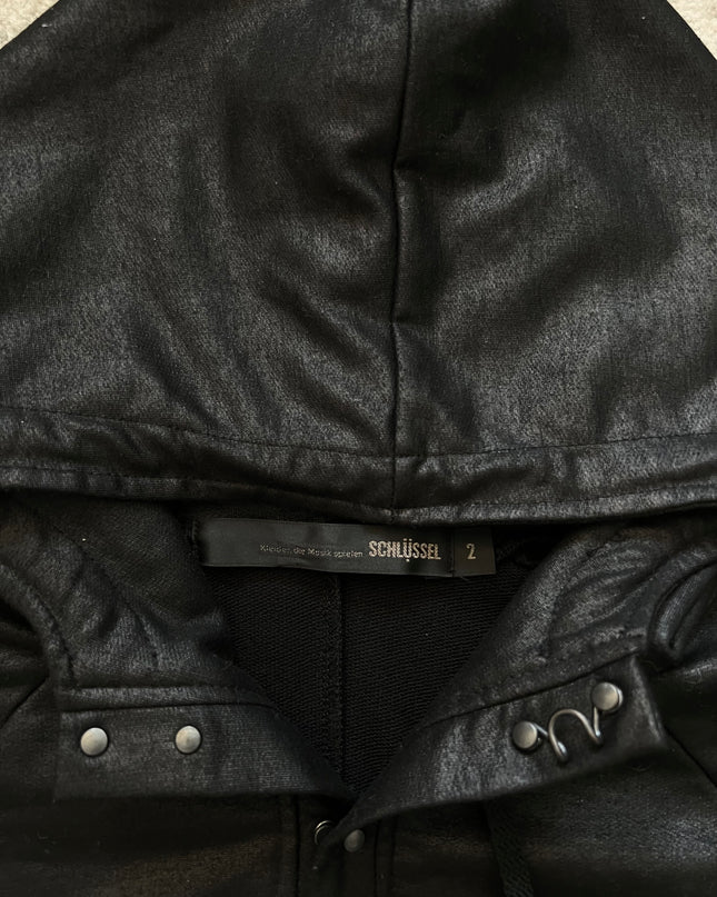 SCHLÜSSEL WAXED HOODIE