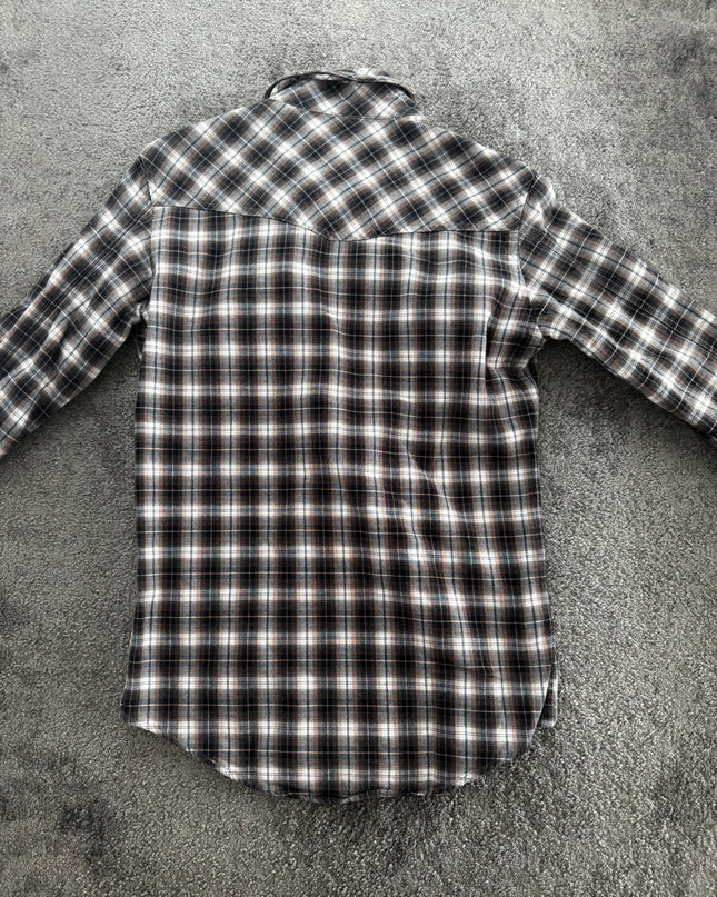 SCHLÜSSEL "BROWN STATIC" FLANNEL (L)