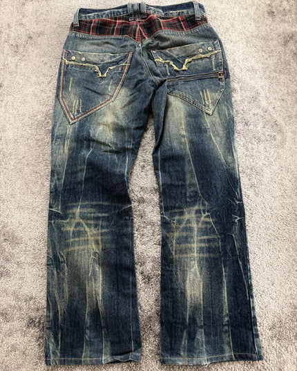 OIL CAKE "REBEL STITCH" DENIM (S-M)