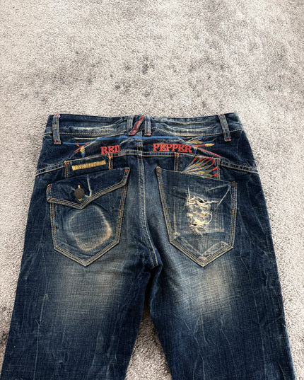 RED PEPPER "WILD SPIRIT" DENIM (M)
