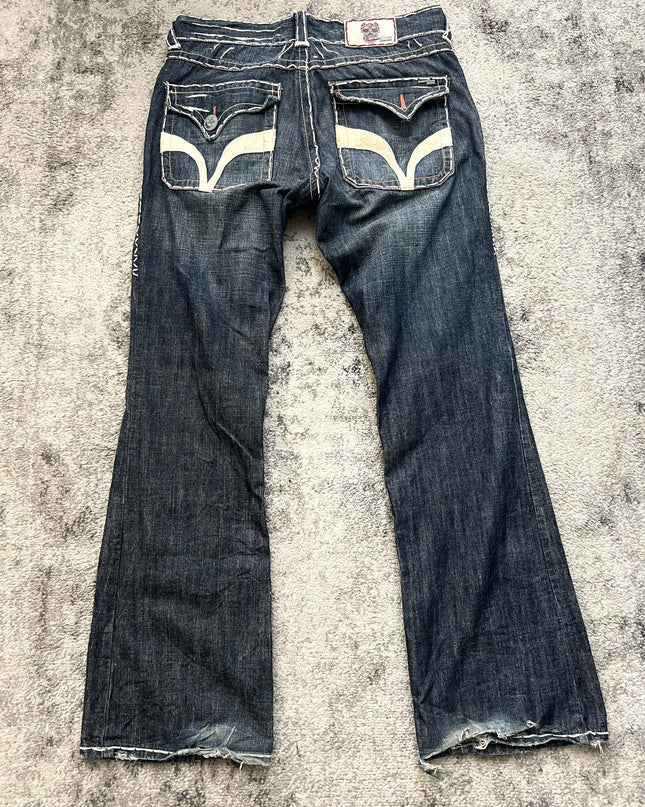LAGUNA BEACH "WHITE WAVE" DENIM