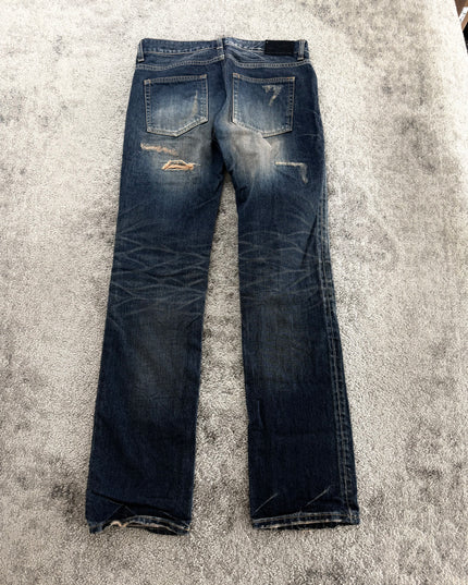 JACKROSE "HEAVY DISTRESS FADE" DENIM (S-M)
