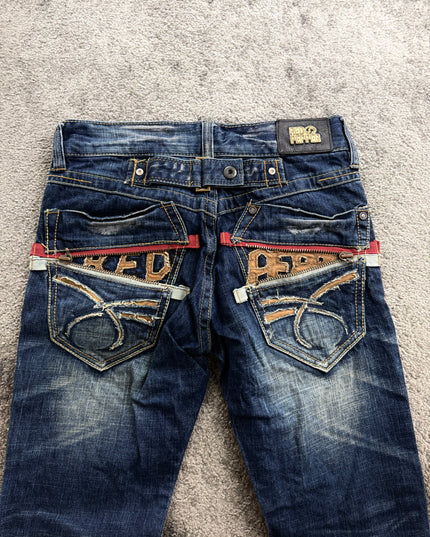 RED PEPPER "INDIGO DRIFT" DENIM (S)
