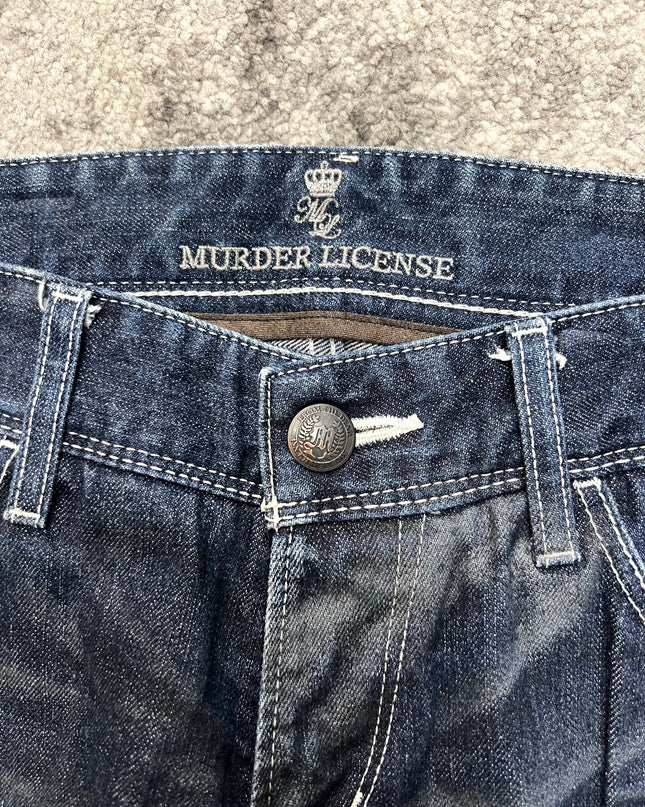 MURDER LICENSE "WHISPERED CHAOS" DENIM