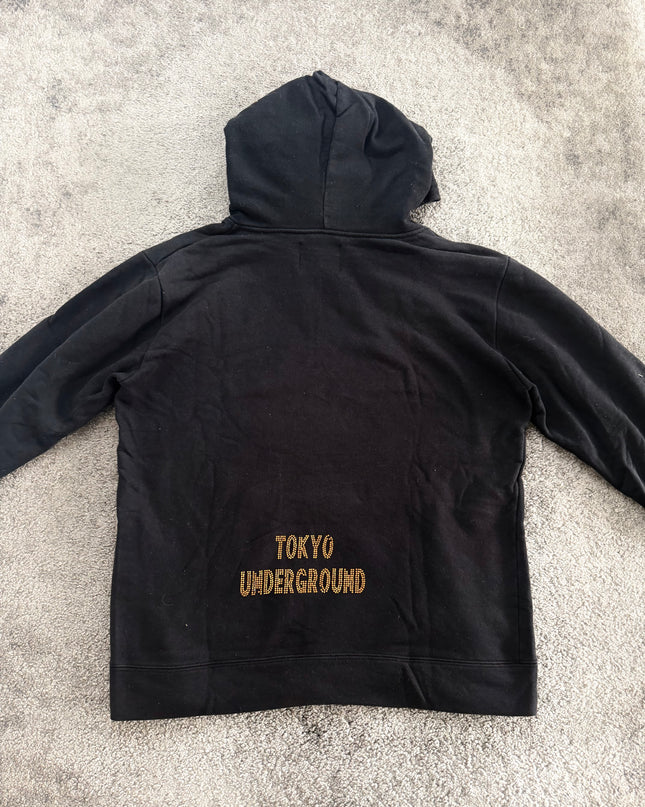 THIRTEEN JAPAN "GOLD RHINESTONE" HOODIE