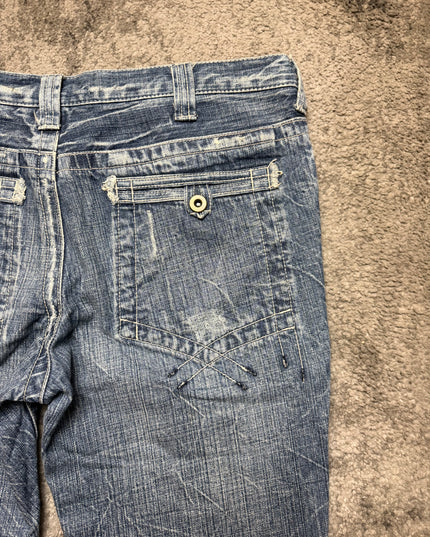 SCREAM "SIDE ZIP WHISPER" DENIM (M)