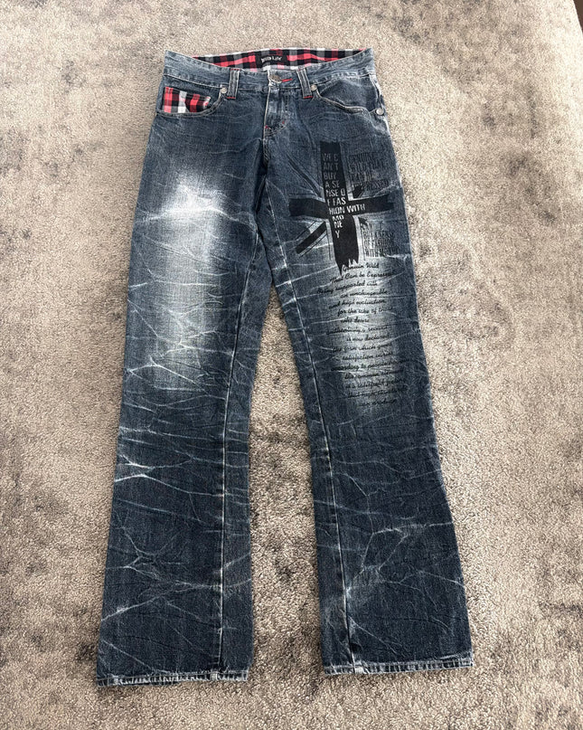 WILD LIFE "ANARCHY FADE" DENIM