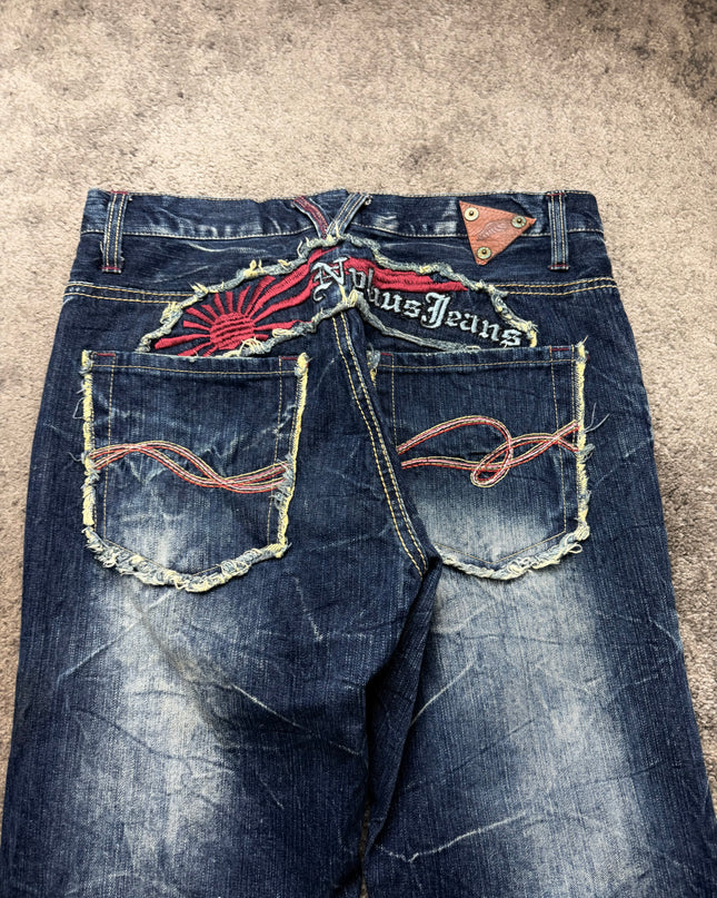 NYLAUS "MIDNIGHT STATIC" DENIM