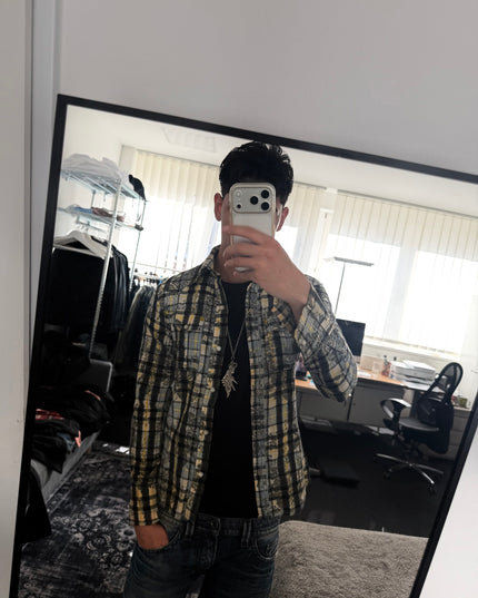 LAGUST "SHADOW PLAID" FLANNEL (S-M)