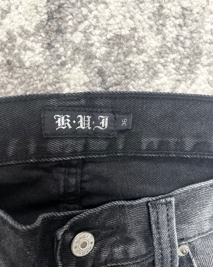 KUI BLACK REGULAR DENIM 