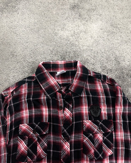 RUSS K "MIDNIGHT OUTLAW" FLANNEL (XS-S)