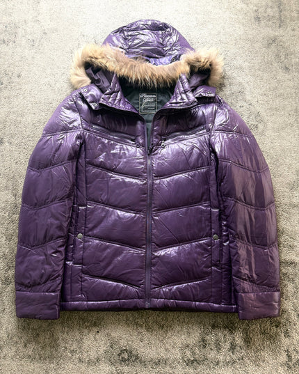 TAKEO KIKUCHI "VIOLET SILENCE" PUFFER