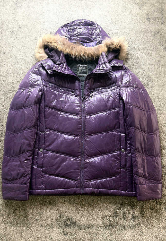 TAKEO KIKUCHI "VIOLET SILENCE" PUFFER