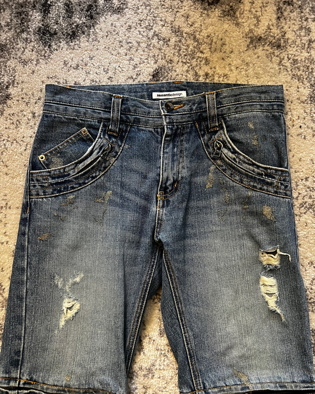 SEMANTIC DESIGN DETACHABLE DENIM