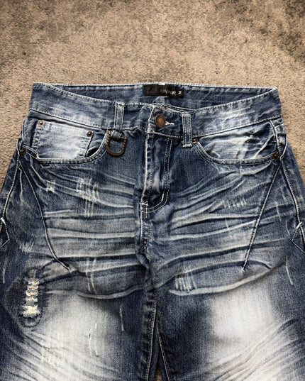 DIVINE "WRINKLE DISTRESS" DENIM (S)