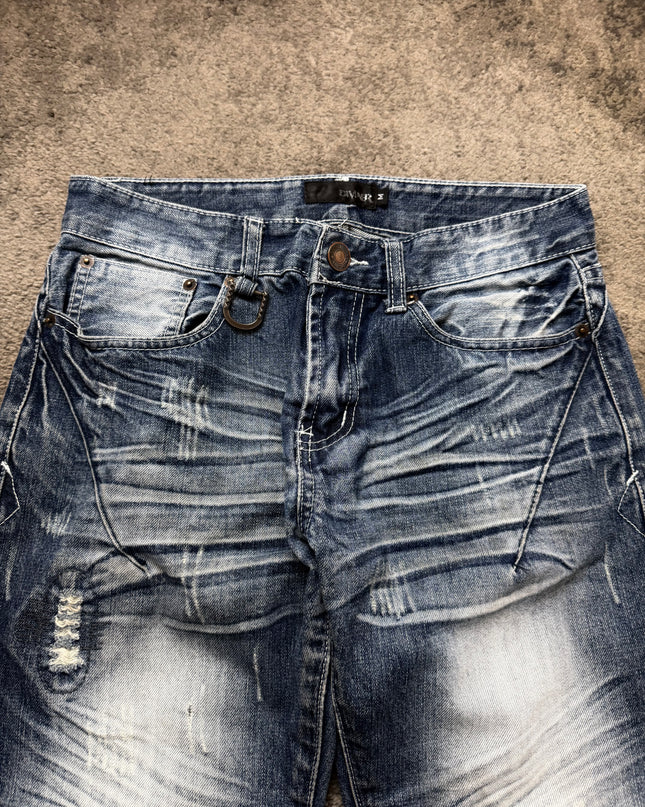 DIVINE "WRINKLE DISTRESS" DENIM (S)