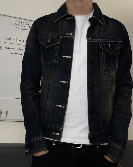 MURDER LICENSE "SHADOW FADE" DENIM JACKET