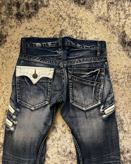 RATTLETRAP BLUE WHITE DENIM