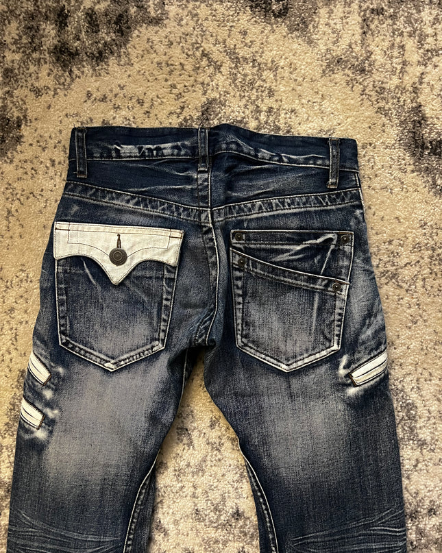 RATTLETRAP BLUE WHITE DENIM