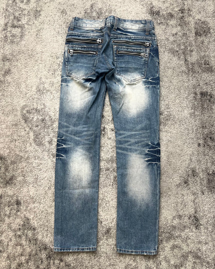 ROCK THREE STYLE "BROKEN YOUTH" DENIM