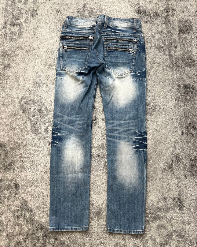 ROCK THREE STYLE "BROKEN YOUTH" DENIM