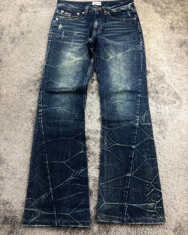 NYLAUS "FRACTURED VEINS" DENIM (S)