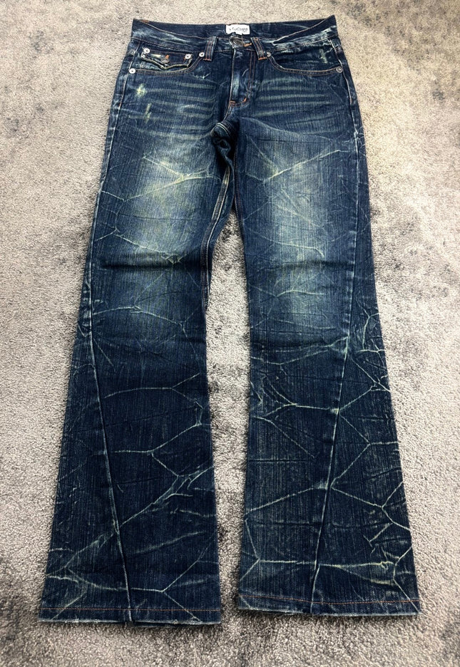 NYLAUS "FRACTURED VEINS" DENIM (S)