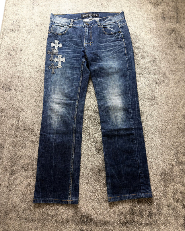 RED PEPPER "SILVER CROSS FADE" DENIM