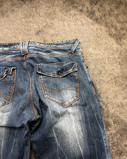 AVAIL "SILVER FADE LINES" DENIM