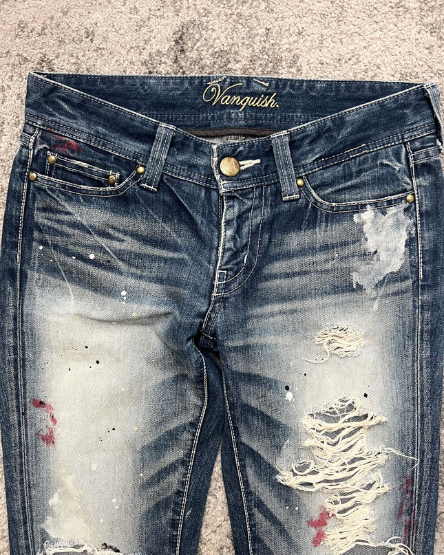 VANQUISH "CRIMSON CHAOS" DENIM