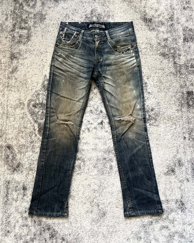 RED PEPPER MUDWASH DENIM 