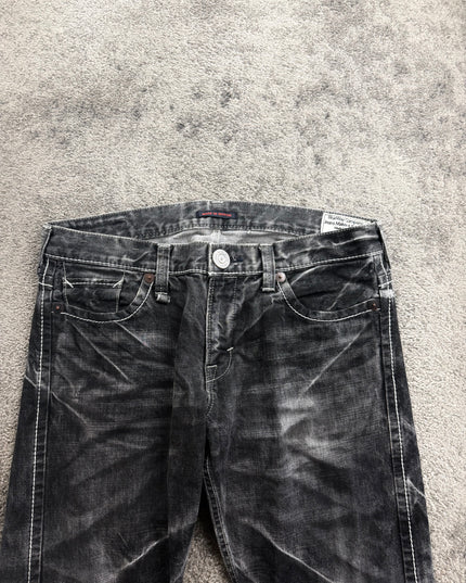 BLUE WAY "SHADOW WASH" DENIM (L)