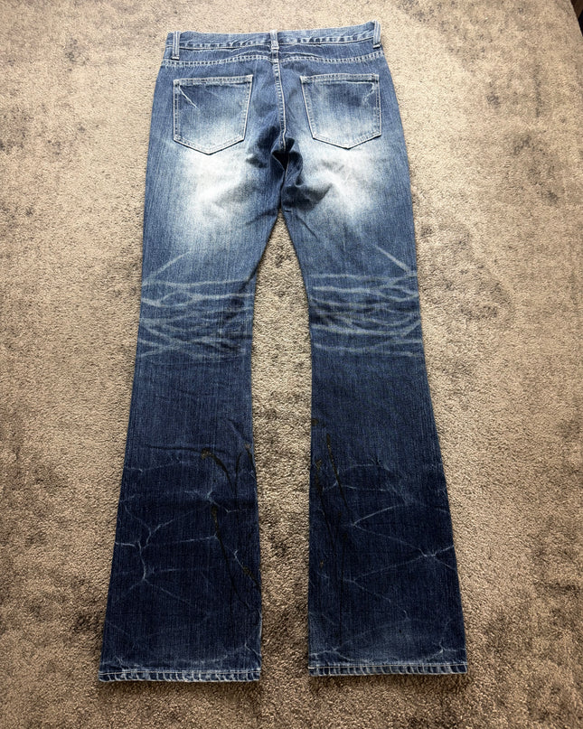 TRAVAS "PAINTED FLARE" DENIM (S-M)
