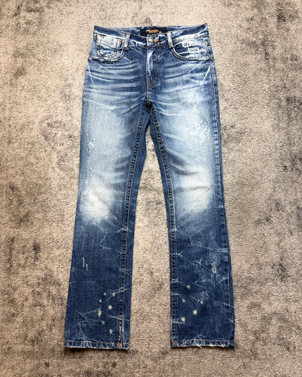 CLOUD72 "FROST WORN" DENIM