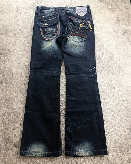 RIOBERA "WEB OF MIDNIGHT" DENIM (S-M)