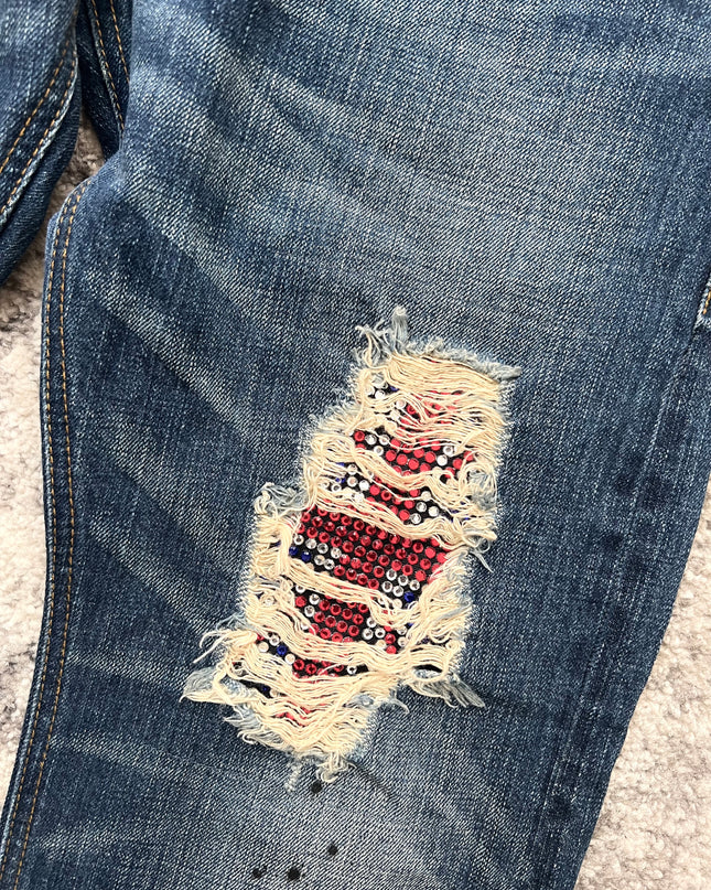 RATTLETRAP SPLATTER DENIM