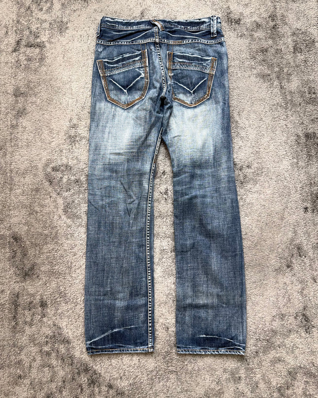 TAKEO KIKUCHI "RUST INDIGO" DENIM
