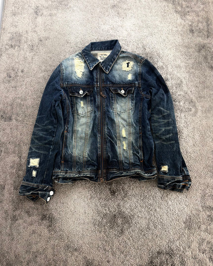JACKROSE "BROKEN NOISE" DENIM JACKET