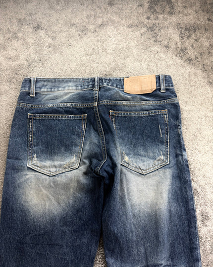RUBBERSOUL "VINTAGE FADE" DENIM (M)