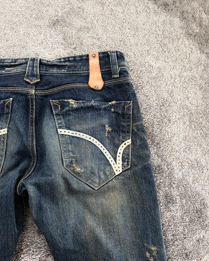 DIGREEN "RUST DAMAGE" DENIM (S)