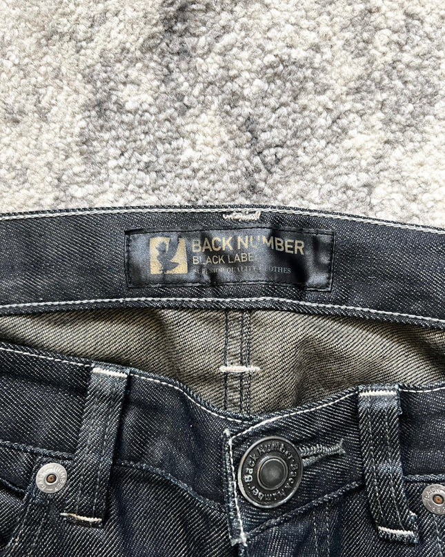 BACKNUMBER WAX DENIM SMALL