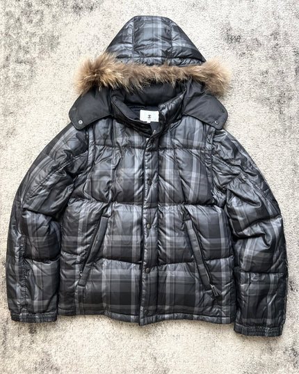 TAKEO KIKUCHI "SHADOW PLAID SENTINEL" DENIM