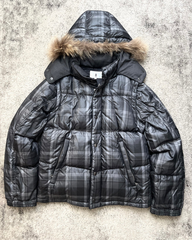 TAKEO KIKUCHI "SHADOW PLAID SENTINEL" DENIM