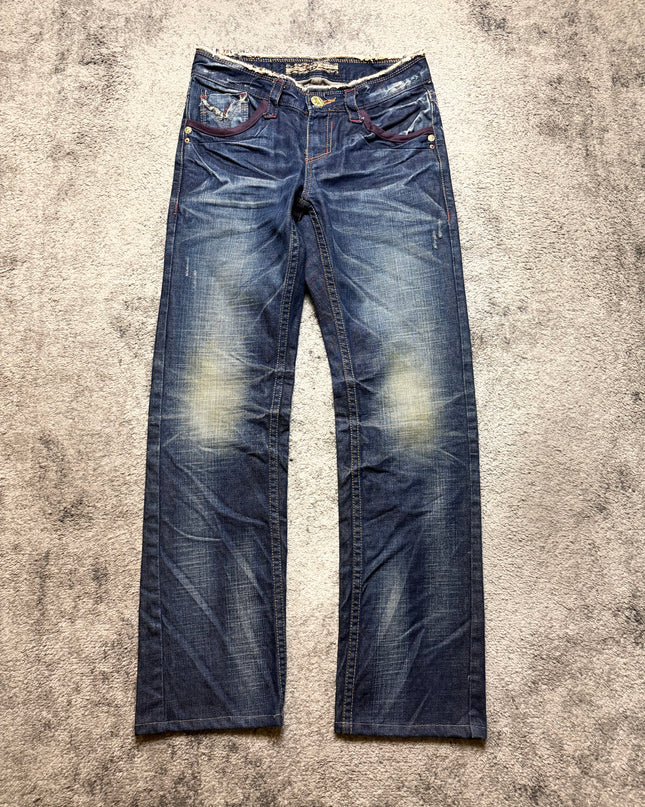 RED PEPPER "MIDNIGHT WHISKER" DENIM