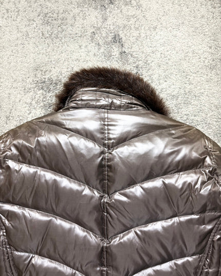 ABAHOUSE "SMOKED CHROME" PUFFER