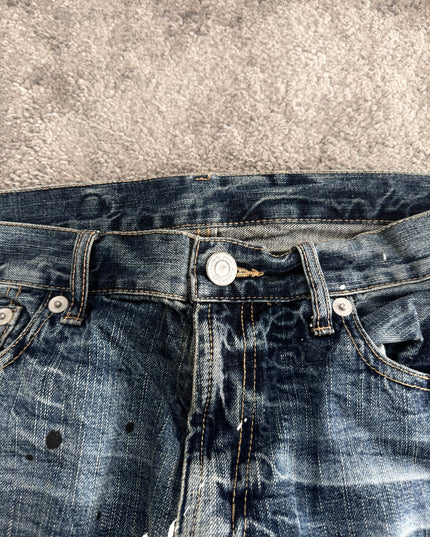 HEISEI "PAINT SPLATTER" DENIM (M)