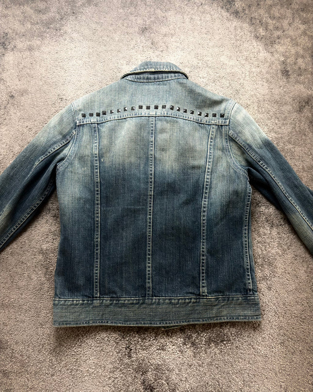 BEAMS "STUDLINE REBEL" DENIM JACKET
