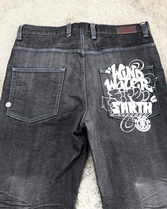 ELEMENT "BLACK FADE" DENIM