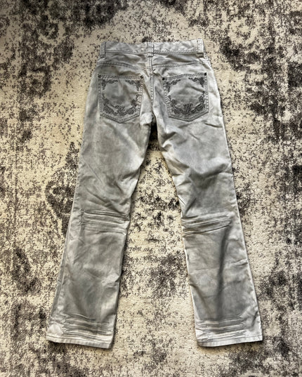XFRM GREY FLARE DENIM